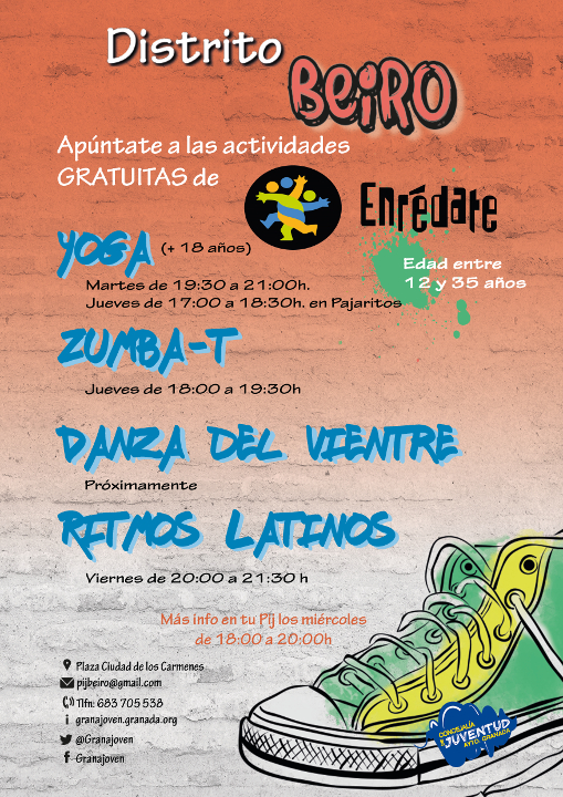 ©Ayto.Granada: Enredate: Actividades Enrdate